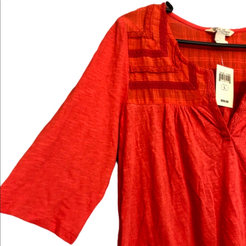 NEW Lucky Brand Coronada Tee Large